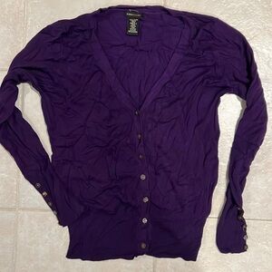 BcBG maxazria cardigan button down size small